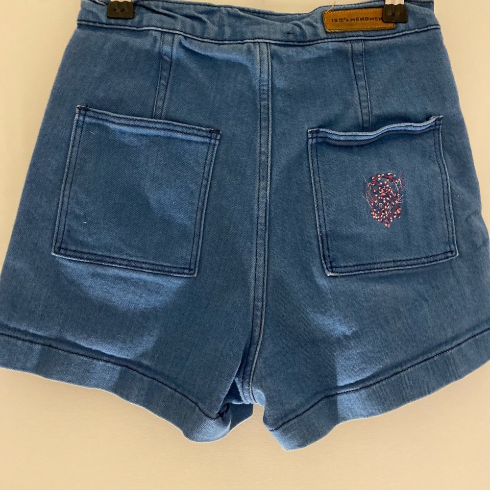 Bacall 18th Amendment High Waist Jean Short